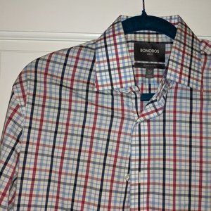 Bonobos Tailored Slim Fit 15.5 / 34 Dress Shirt